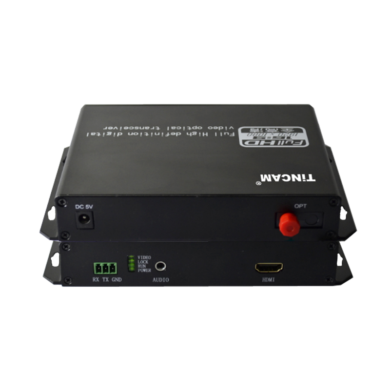 高清HD-HDMI光端機 1路純視頻帶232數據和IR 單模單纖 數字光端機