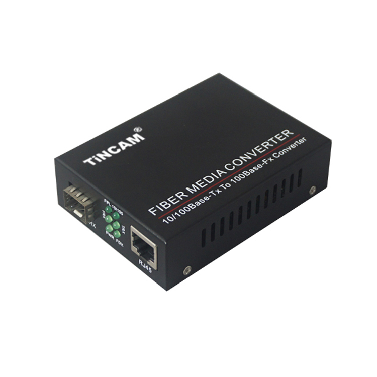 10/100M 外置電源 SFP 光纖收發器